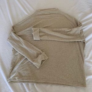 Mock neck sweater